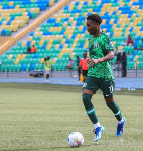 Arsenal youth product Nathan Tella reacts after becoming cap-tied to Nigeria