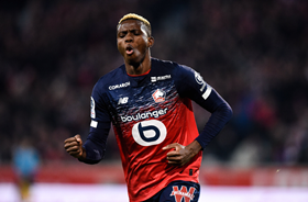 Super Eagles Striker Osimhen Succeeds Nicolas Pepe As Lille's Player Of The Season