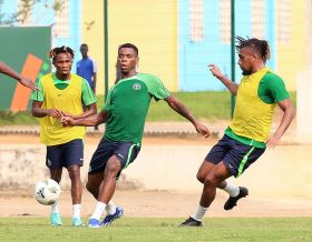 2023  AFCON: Super Eagles hold final training session pre-Equatorial Guinea at 1530 hours 