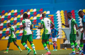  Cape Verde 1 Nigeria 2 : Osimhen on target as Super Eagles come from behind to beat Blue Sharks 