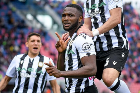 Udinese's Nigeria-eligible trio spoil party for record-breaking AC Milan striker Ibrahimovic