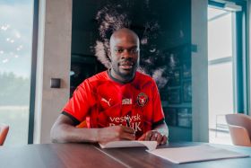 Done deal: Released Arsenal goalkeeper Ovie Ejeheri joins Danish Superliga club