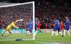 Chelsea winger Madueke subbed in as Virgil van Dijk's extra-time winner hands Liverpool Carabao Cup