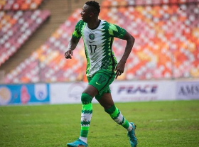 Super Eagles team news: Sadiq not involved in Thursday's workout, wears canvas shoes to training 