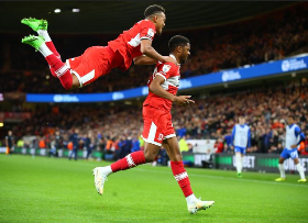 Arsenal-reared strikers Akpom, Tella nominated for Championship Player of the Month