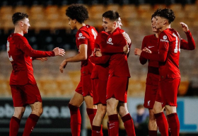 Golden Eaglets-eligible striker on target for Liverpool youth team in win over Leeds United