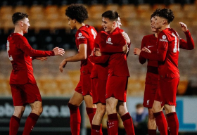 Golden Eaglets-eligible striker on target for Liverpool youth team in win over Leeds United 