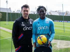 Crystal Palace midfielder Ozoh gets PL debut ball after history-making appearance v Newcastle