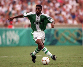 Ex-Liverpool Striker Diouf Labels Okocha 'The Most Talented African Footballer Since I Was Born'