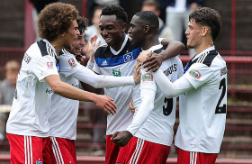Hamburg's Lagos-born center forward wanted by six clubs 