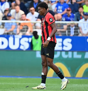18yo striker Victor Orakpo makes home debut for OGC Nice in historic 8-0 drubbing of Saint-Etienne