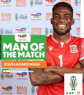 'He's good with his feet' - Daniel Akpeyi admits he admires MotM Nigeria v Equatorial Guinea, Owono