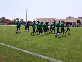  Super Eagles Prepare For South Africa With Recovery Session; Mikel, Shehu Train Separately
