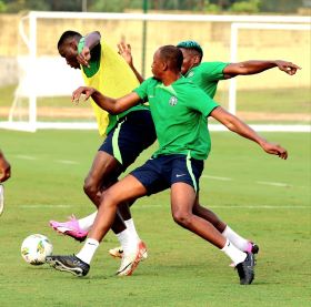 Super Eagles recovery session: Osimhen, Onyeka among 5 players rested; Onyedika trains fully; Musa individual