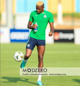 Super Eagles' Monday session: Osimhen, Yusuf given a breather; Moffi, Iheanacho, Onuachu train fully 