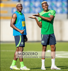 Super Eagles striker Osimhen reveals Drogba impact, promises win against Sierra Leone