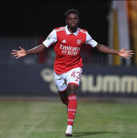 PL2 : On-loan Gunner Butler-Oyedeji in attendance at Old Trafford as Man Utd, Arsenal draw