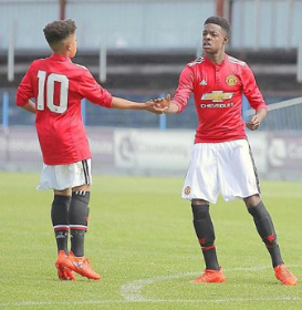  Manchester United Snatched Free-scoring Striker Odubeko From Under The Nose Of Manchester City