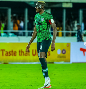 'The most influential' - Osimhen names the biggest striker the Super Eagles has ever had 