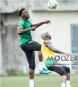 Super Eagles hold final training session in Lagos pre-Cape Verde without seven starters vs Liberia