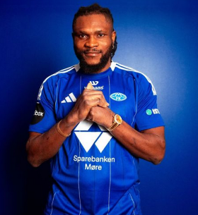 Official: Nigeria international striker joins five-time Norwegian champions Molde FK 