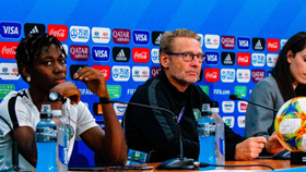 Nigeria Coach Dennerby Refuses To Answer Question On NFF Dropping His Assistant 