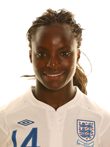 Chelsea Star Eniola Aluko Handed Favourite Number Nine Jersey By English FA