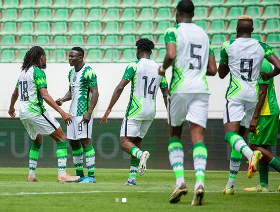 Goalscorers Etebo, Osimhen, Dennis react after Super Eagles biggest win in international football