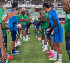 Video: Watch Nathan Tella and Amas Obasogie welcomed into the Super Eagles fold 