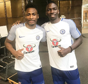 (See Photo) Super Eagles Star Omeruo Training With Chelsea Reserves Ahead Of Trip To France