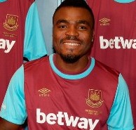 West Ham's brand new signing from Man Utd assigned shirt number previously worn by Emenike