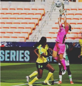 'Nigeria are several places above in rankings' - Tottenham's Jamaica GK after debut vs Super Falcons 