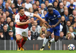 Encouraging Performance By Moses & Iwobi As Chelsea, Arsenal Share Spoils