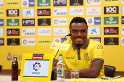 Why Emenike Has Yet To Make Las Palmas Debut, Striker Omitted From Squad Again