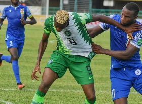 Nigeria 0 Central African Republic 1 : Eagles concede late goal in shock loss to Les Fauves