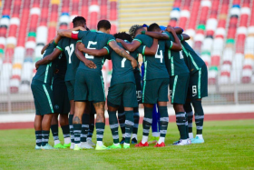 Every word said by Super Eagles stars Osimhen, Ajayi, Lookman pre-Guinea-Bissau