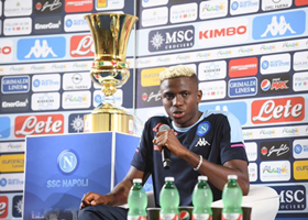 'I Like To Get Involved With The Play' - Napoli No. 9 Osimhen On The Type Of Striker He Is 