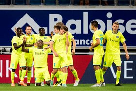 Taiwo Awoniyi Speaks After Scoring First Goal For Gent, Shown Yellow For Religious Message
