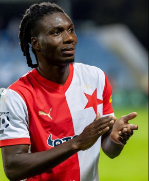 Slavia Prague CB Ogbu faces several weeks on the sidelines after suffering facial fracture