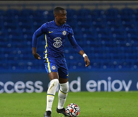 PL2 : Chelsea's Flying Eagles-eligible fullback red-carded by Anglo-Nigerian referee v West Ham