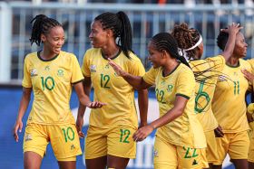 'They didn't cut the grass' - Banyana Banyana's Kgatlana aims dig at NFF, insists Abuja pitch favoured Falcons 