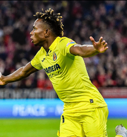 Chukwueze's strike against Osasuna takes his goal involvements to 22 for the season