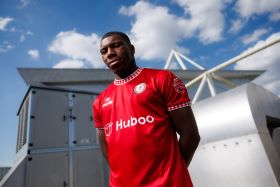 Done deal: Promising striker who has pledged future to Ireland over Nigeria departs QPR for Bristol City
