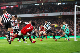 Nigerian striker earns first senior call-up as Arsenal's perfect home record ends