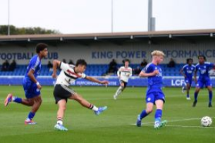 U18PL Cup: Nigerian fullback on target for Leicester City but Man Utd score 97th minute winner