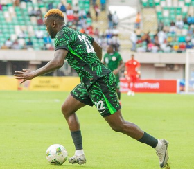 Super Eagles starting XI: Ayinde hails Eguavoen for selecting Boniface as Osimhen's replacement