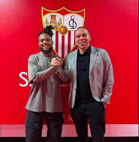 Done deal: Sevilla confirm signing of Super Eagles winger Ejuke on three-year contract