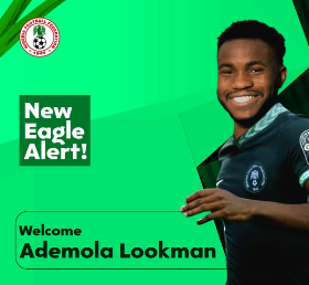 'Nigeria is his second choice' -Super Eagles fans react as NFF confirm Lookman has changed association 