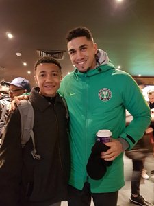 Feyenoord Super Kid Omidiji Turns Heads After First Training Session With Nigeria
