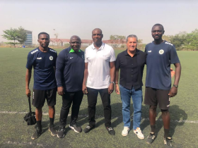 Peseiro, Eguavoen seen taking notes as Derby FA manhandle Golden Eaglets in 10-goal thriller